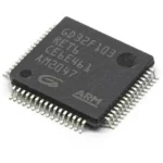 GD32F303RET6 یک میکروکنترلر ۳۲ بیتی است که بر اساس هسته Cortex-M4 طراحی شده و دارای حافظه فلش ۵۱۲ کیلوبایت و سرعت پردازش ۱۲۰ مگاهرتز است.