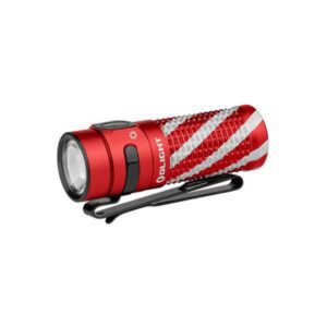 چراغ قوه Olight Baton 4 Candy Cane طرح آبنباتی و شارژی