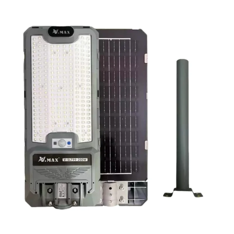 چراغ خیابانی لنز دار پایه دار خورشیدی ویمکس مدل IR-V82200