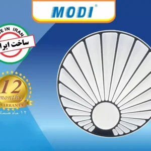 چراغ سقفی گرد کریستالی