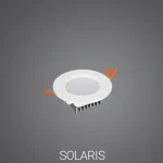 پنل ال‌ ای‌ دی 7 وات دایره ای پارس شعاع توس